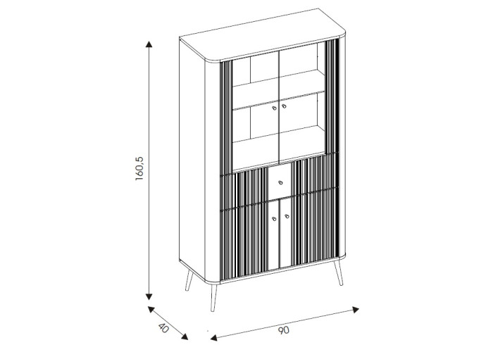 VIGO kašmír VG07 vitrína