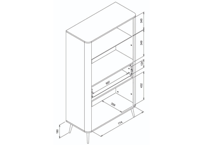 VIGO kašmír VG07 vitrína