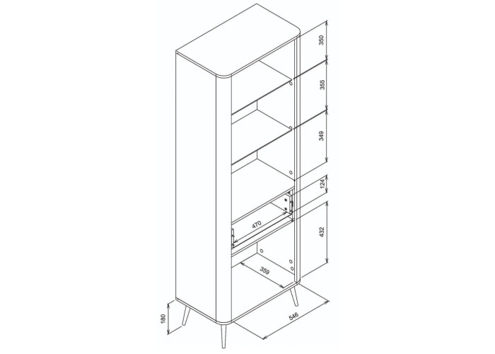 VIGO kašmír VG08 vitrína