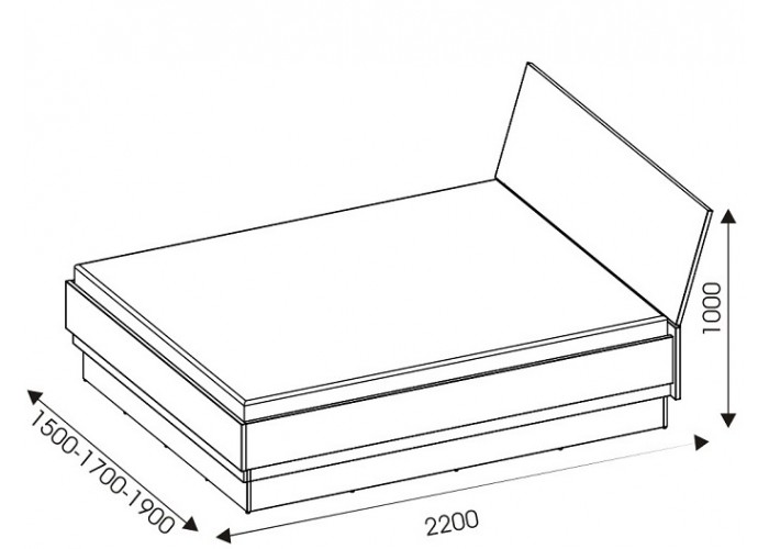 YORK Y18/140 S.P. manželská posteľ 140x200 cm s úložným priestorom