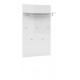 AZTECA TRIO biela/biely lesk PAN/14/9 vešiakový panel