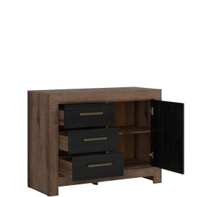 BALIN dub monastery/dub čierny KOM1D3S komoda