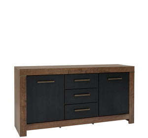 BALIN dub monastery/dub čierny KOM2D3S komoda