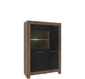 BALIN dub monastery/dub čierny REG1D1W vitrína