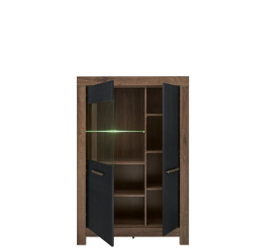 BALIN dub monastery/dub čierny REG1D1W vitrína