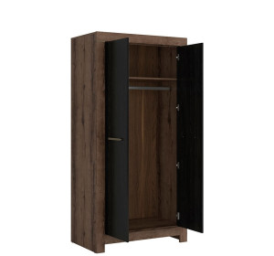 BALIN dub monastery/dub čierny SZF2D šatníková skriňa