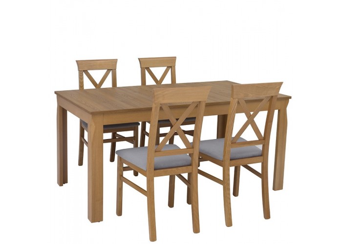 BERGEN STO/160 rozťahovací jedálenský stôl 160-200x90 cm