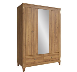 BERGEN SZF2D1M2S šatníková skriňa