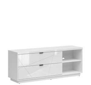 FORN biely lesk RTV2S, TV stolík FORN biely lesk RTV2S, TV stolík