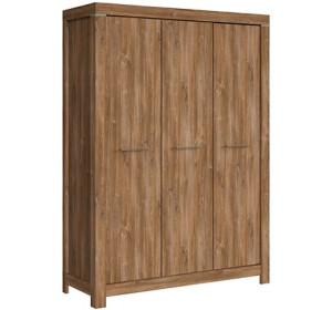 GENT SZF3D/21/15, šatníkovo-policová skriňa