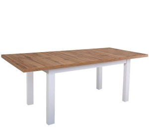 HOLTEN biely lesk STO rozkladací stôl v rozmere 160-200x90 cm HOLTEN biely lesk STO rozkladací stôl v rozmere 160-200x90 cm