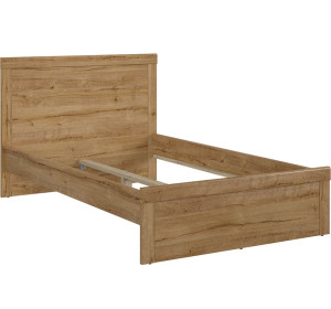 HOLTEN dub waterford LOZ/120, študentská posteľ 120x200 cm