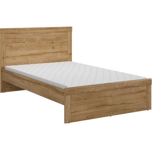 HOLTEN dub waterford LOZ/120, študentská posteľ 120x200 cm