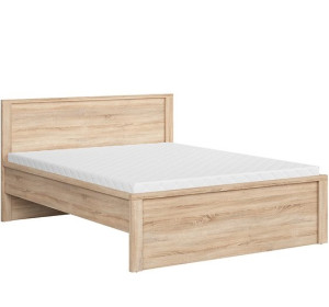KASPIAN dub sonoma LOZ/160_T manželská posteľ 160x200 cm