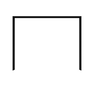 KASSEL PST/270/218 rám skrine