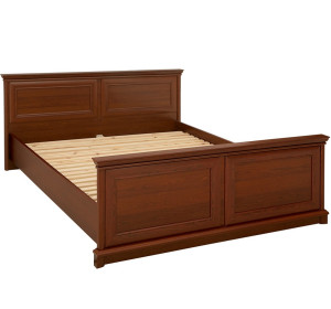 KENT gaštan ELOZ 160, manželská posteľ 160x200 cm