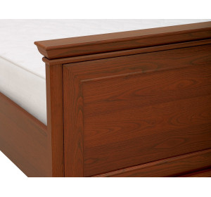 KENT gaštan ELOZ 160, manželská posteľ 160x200 cm