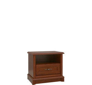 KENT gaštan EKOM 1S nočný stolík