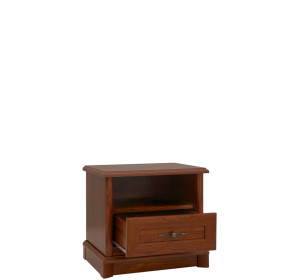 KENT gaštan EKOM 1S nočný stolík