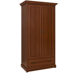 KENT gaštan ESZF 2D1S šatníková skriňa