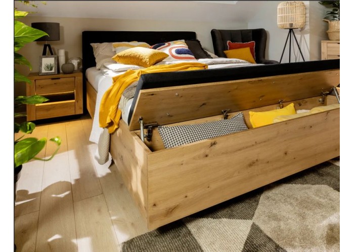 OSTIA LOZ160 manželská posteľ s úložným priestorom 160x200 cm