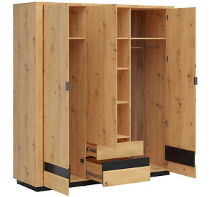 OSTIA SZF3D2S šatníkovo-policová skriňa