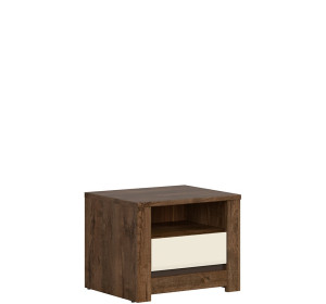 RUSO perleťový lesk KOM1S, nočný stolík