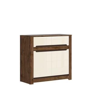 RUSO perleťový lesk KOM2D2S komoda