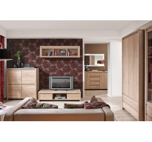 KASPIAN dub sonoma LUS/50 zrkadlo