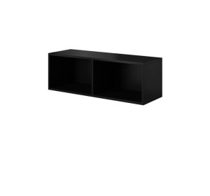 RAFA čierna 02, závesná skrinka