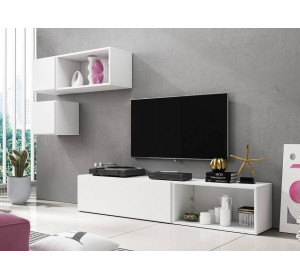 RAFA biela 05, obývačková zostava