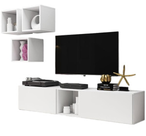 RAFA biela 08, obývačková zostava