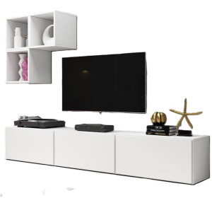 RAFA biela 06, obývacia stena