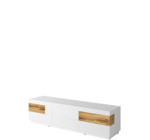 STACEY biely lesk 40, TV stolík STACEY biely lesk 40, TV stolík