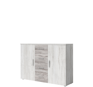 VERA canion arctic pine 2D4S, komoda