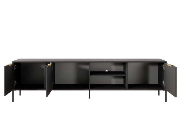 LIEGE antracit RTV3D, TV stolík