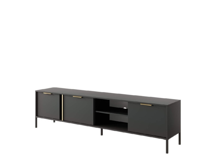 LIEGE antracit RTV3D, TV stolík