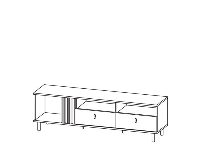 MONS RTV1D2S, TV stolík