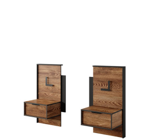 MESSINA KOM1S, nočný stolík (sada 2ks)