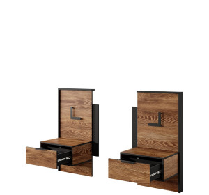 MESSINA KOM1S, nočný stolík (sada 2ks)