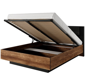 MESSINA LOZ160, manželská posteľ s úložným priestorom 160x200 cm