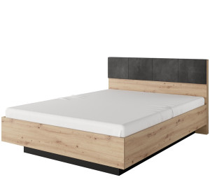 TANZA LOZ160, manžeská posteľ s úložným priestorom 160x200 cm