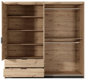 TANZA SZF220, šatníková skriňa