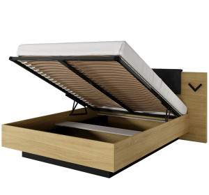 VARADERO LOZ160, manželská posteľ s úložným priestorom 160x200 cm