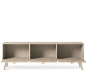 FRANCO béžová RTV158, TV stolík