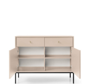 MONTRE sandy beige/zlaté nohy KSZ104, komoda