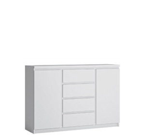 FLEURY biela alpská K03, komoda