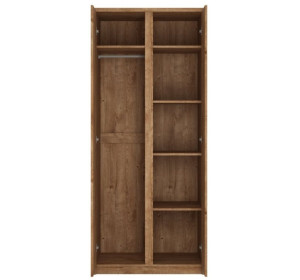 FLEURY dub ribbeck S02, šatníkovo-policová skriňa