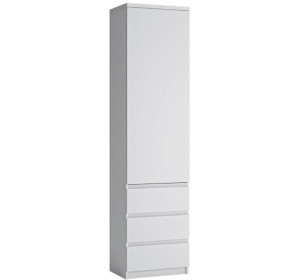 FLEURY biela alpská S01, policová skriňa