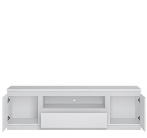 FLEURY biela alpská F01, TV stolík